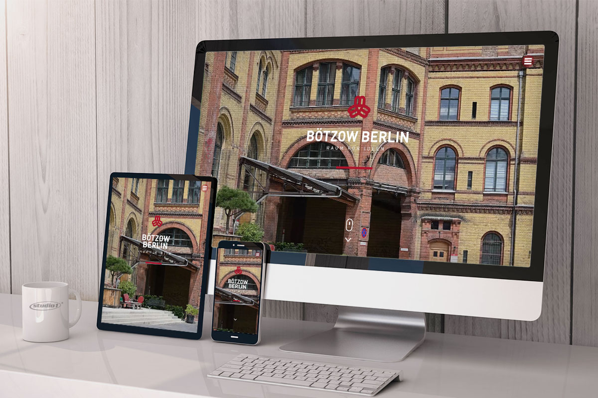 Studio1® Referenz Bötzow Berlin Websiterelaunch