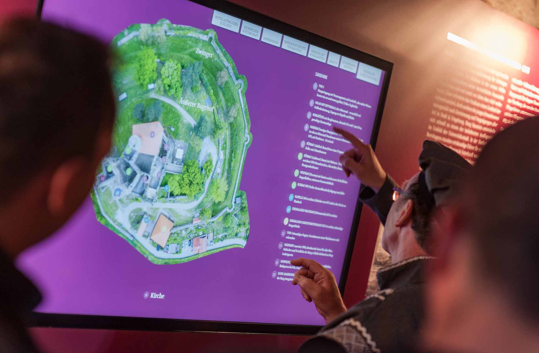 Studio1® Referenz Digital Signage Ausstellung Heimatverein Bornhagen