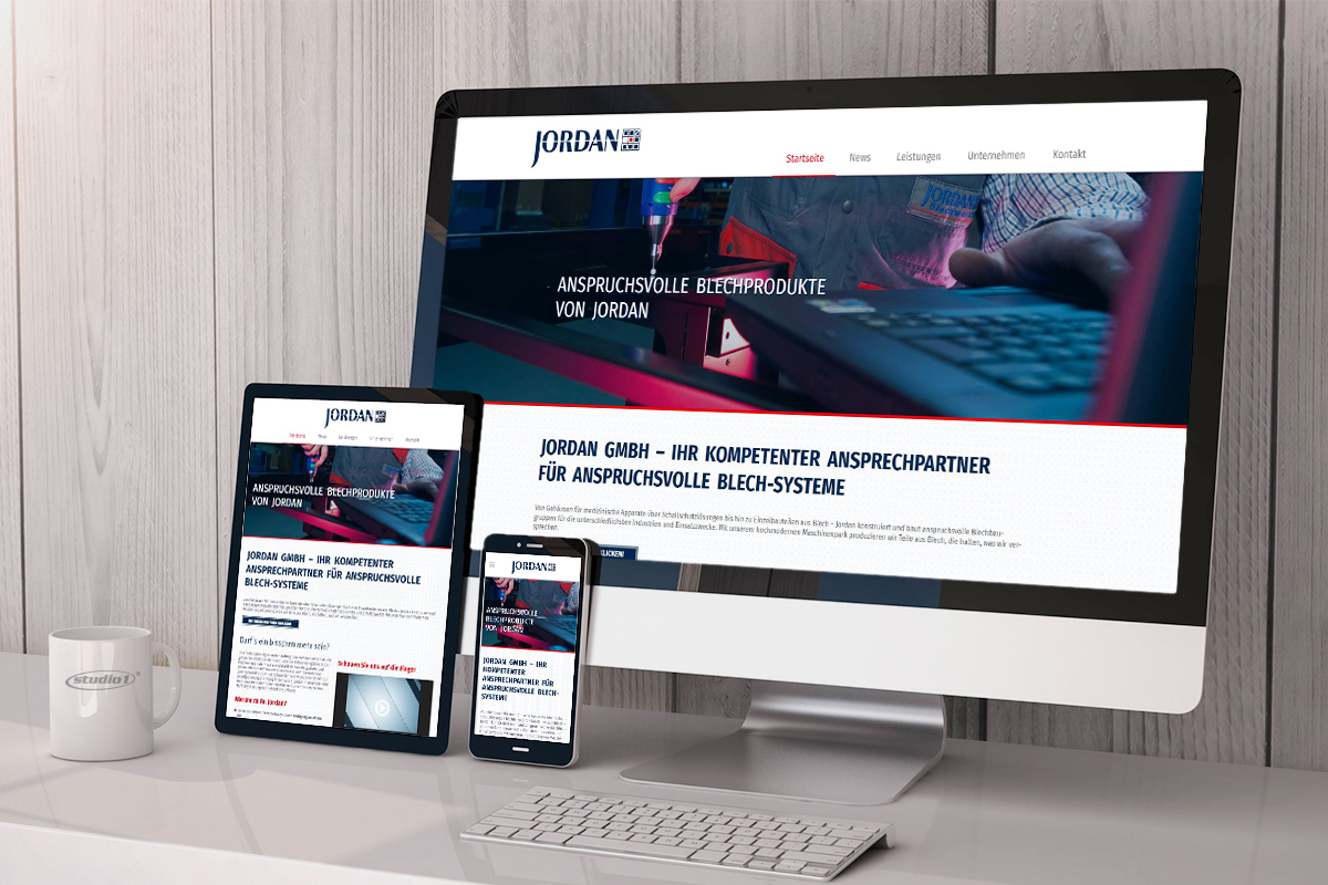 Studio1® Referenz Jordan Website