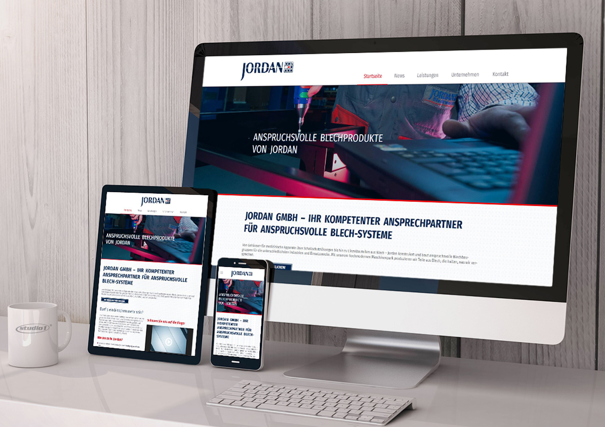 Studio1® Referenz Jordan Website