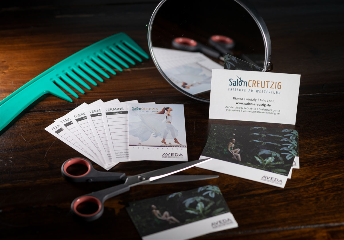 Studio1® Referenz Salon Creutzig: Marke, Print, Web 