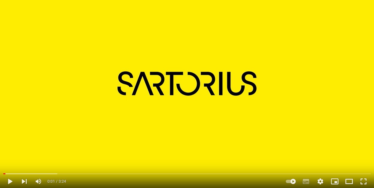 Screenshot Videointro Sartorius