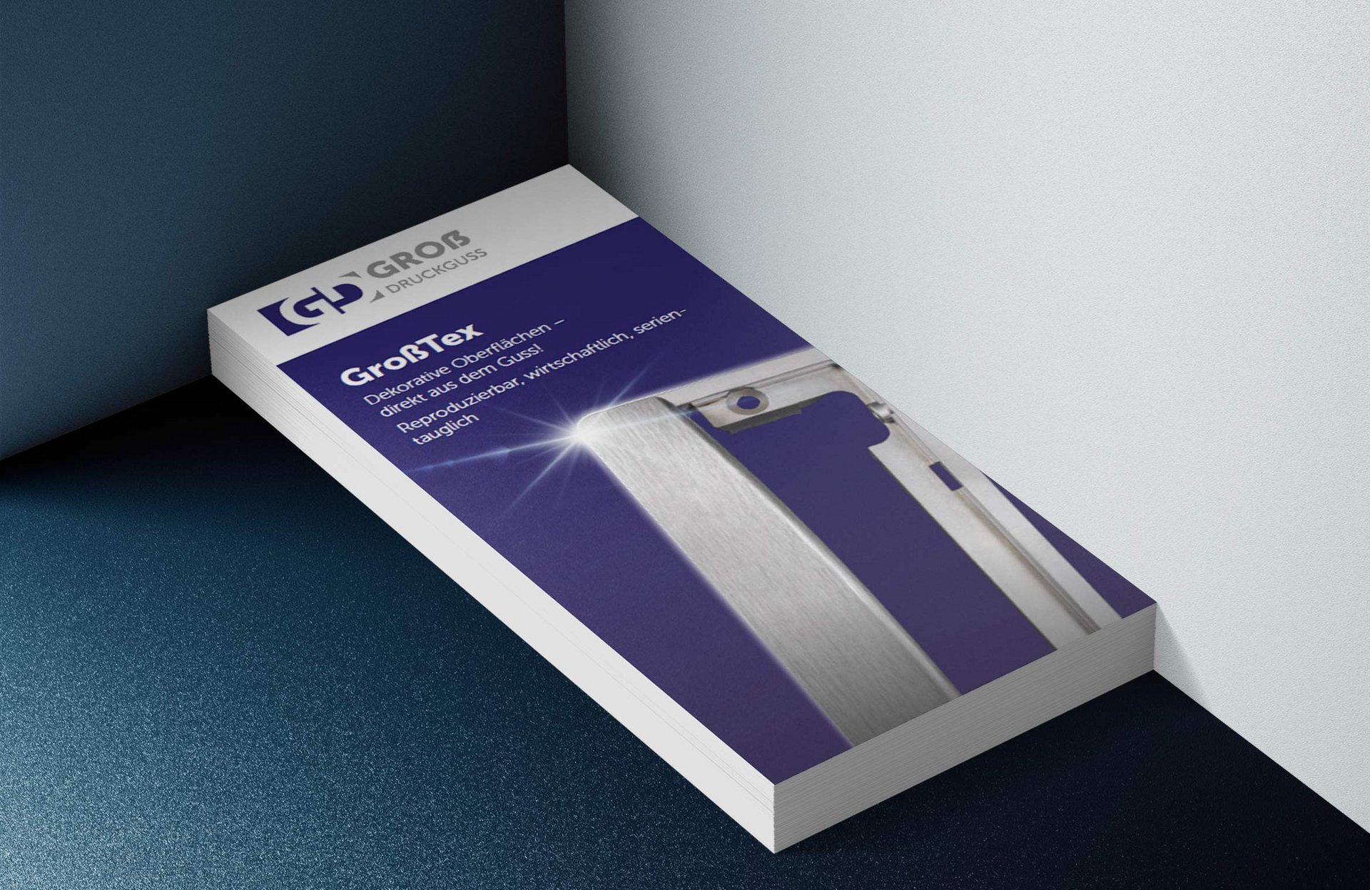 Groß Druckguss Flyer GroßTex by Studio1®